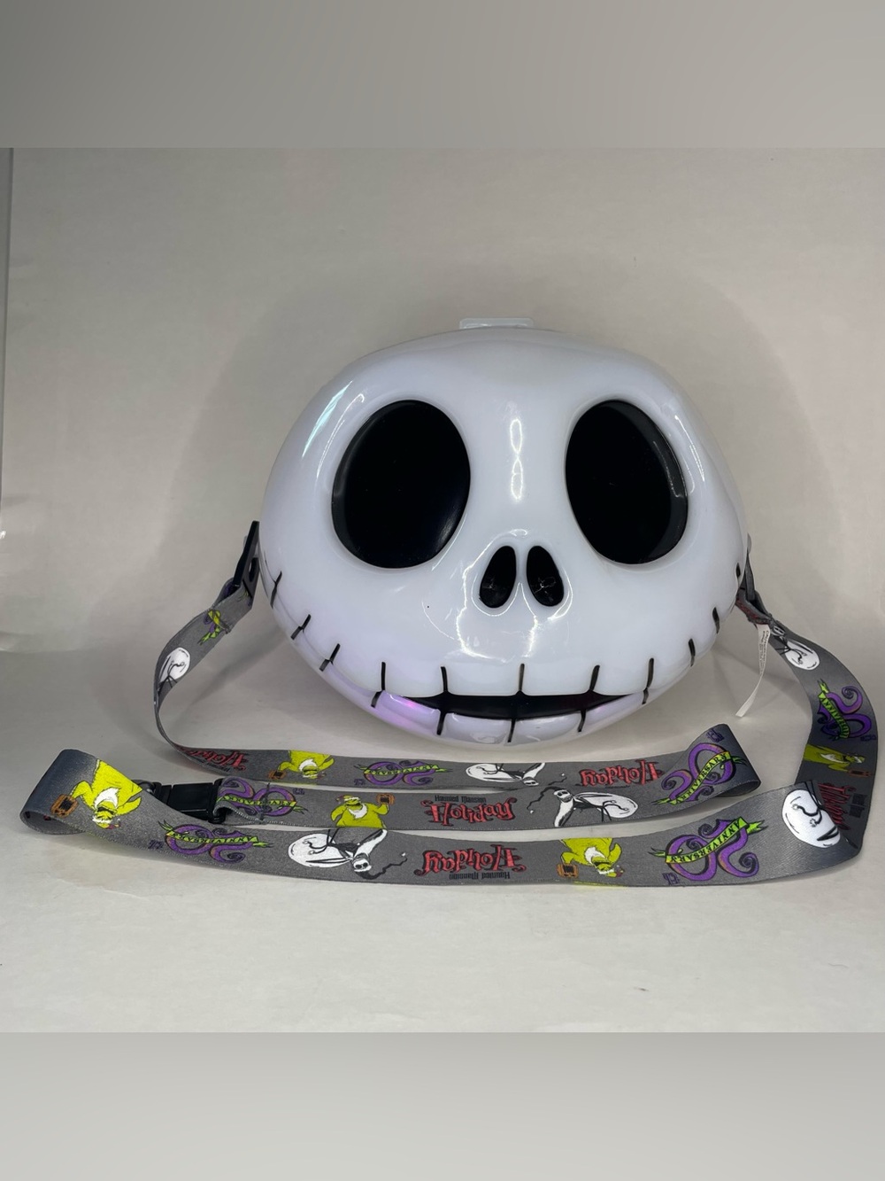 Disney Parks Nightmare Before Christmas Jack Skellington Light Up Popcorn Bucket